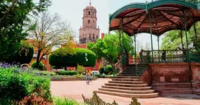 Jardín Zenea, ícono de la historia queretana Jardín Zenea
