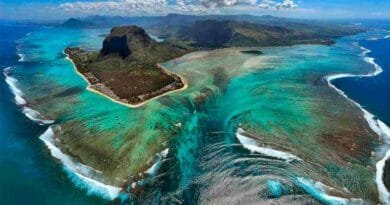 Cataratas de la isla de Mauricio, ¿ilusión o realidad? isla de Mauricio