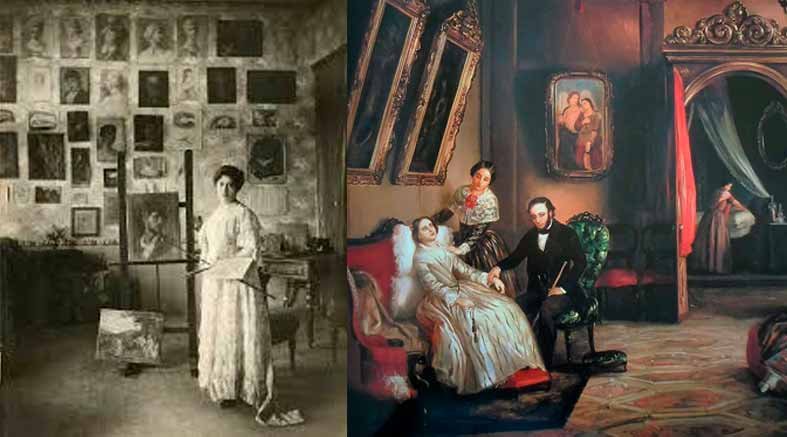 Precursoras de la pintura hecha por mujeres en México 1 pintura hecha