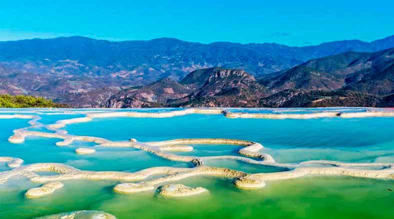 Hierve el agua, Oaxaca, Escápate a la aventura 1 Hierve el agua
