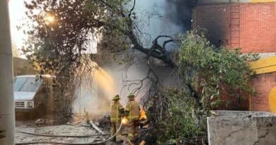 caída de helicóptero