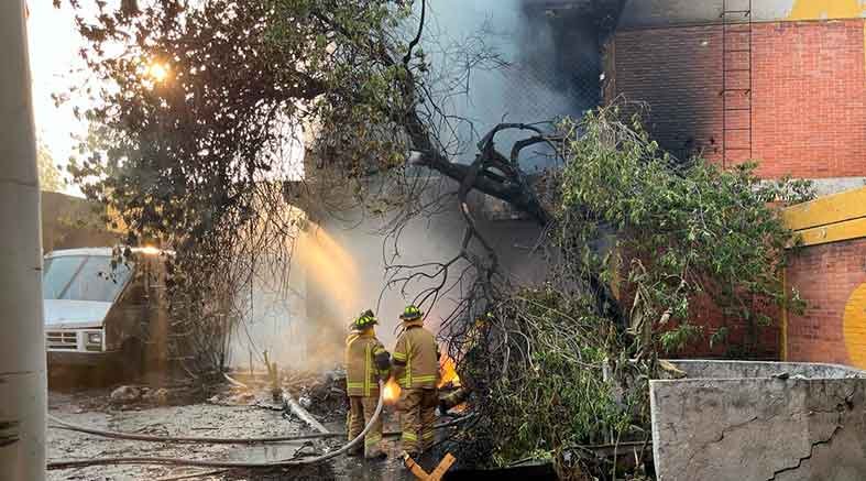 caída de helicóptero