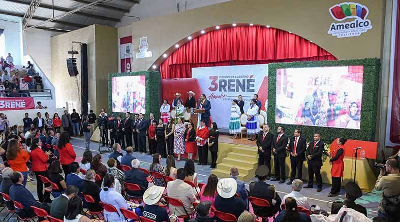 René Mejía rinde su Tercer Informe de Gobierno 1 su Tercer