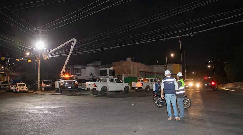Supervisan el circuito vial en La Cañada 1 circuito vial