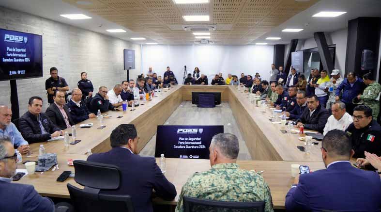 Coordinan seguridad para la Feria Querétaro 1 para la Feria