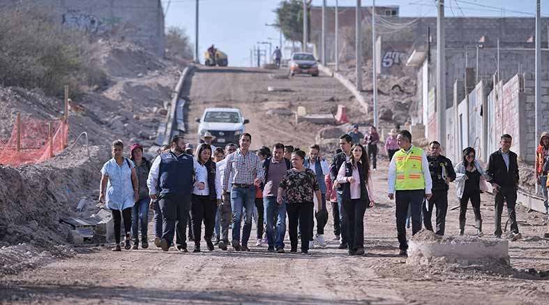 Felifer Macías supervisó 12 obras de urbanización 1 Felifer