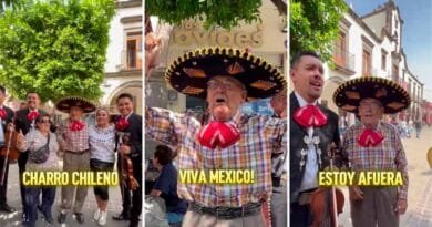Abuelito chileno cumple su sueño de cantar con mariachi 3 Abuelito chileno