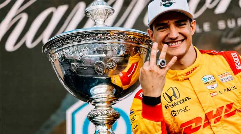 Alex Palou se quedó con el triunfo en IndyCar 1 Alex Palou