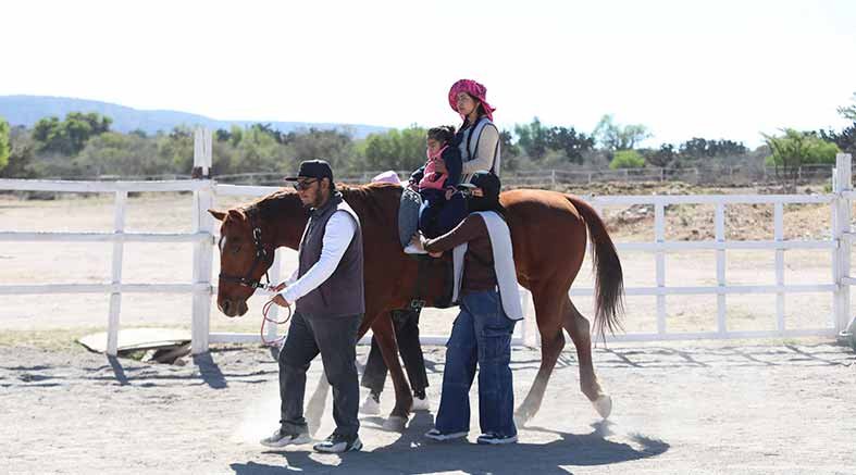 Programa Cabalgando Juntos inicia en el semidesierto 2 Cabalgando