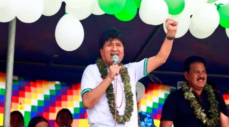 Evo Morales asegura que “salvará a Bolivia” 1 Evo