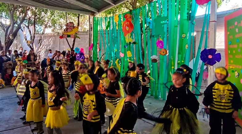 Preescolares del DIF Municipal celebran el Festival de Primavera 2 Preescolares