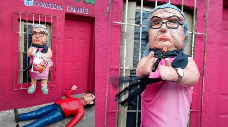 Crean piñata de Carlota “N", la abuelita asesina 1 Piñata