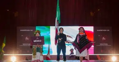 la bienvenida
