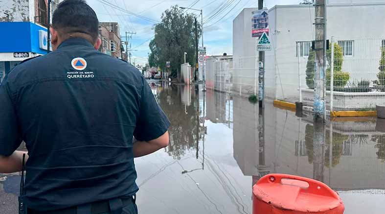 Municipio de Querétaro atiende afectaciones por lluvias 3 Municipio de