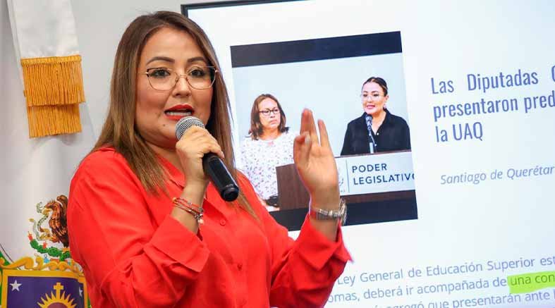 Buscamos ser aliados de la UAQ: Claudia Díaz Gayou 1 la UAQ