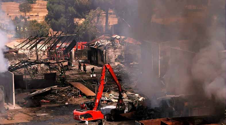 Explosión de gasolinera en Roma deja 45 heridos 1 Explosión