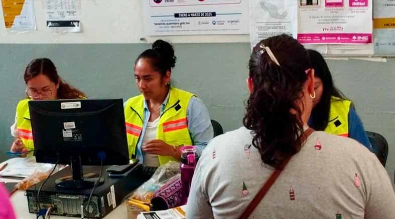 Instalan módulos para inscripción al Transporte Comunitario Gratuito 2 inscripción