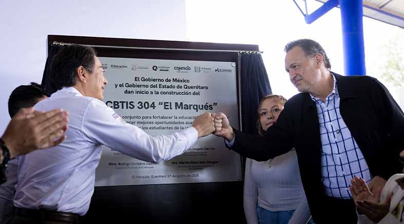 Inician los trabajos de construcción del CBTIS 304 3 CBTIS 304