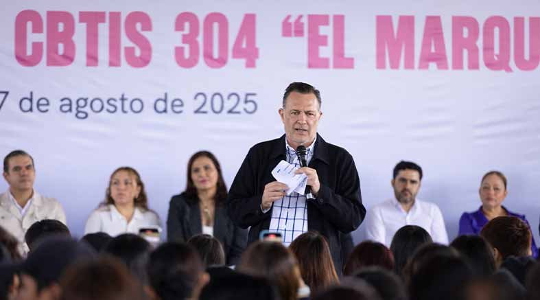 Inician los trabajos de construcción del CBTIS 304 2 CBTIS 304