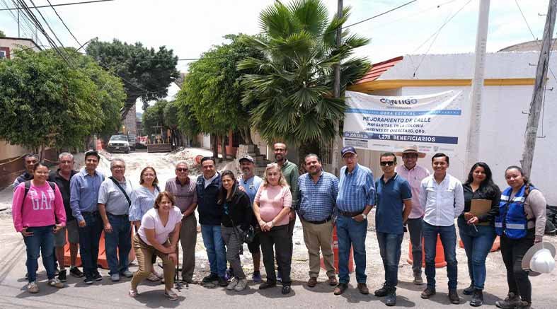 SEDESOQ impulsa obras en Jardines de Querétaro y La Sierrita 3 SEDESOQ