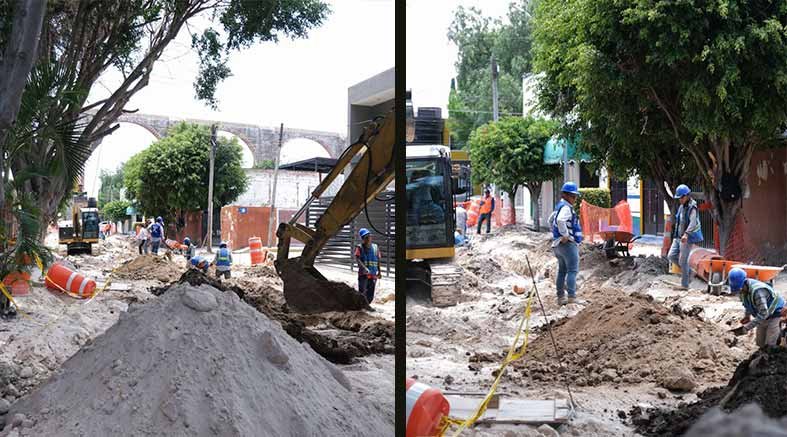 SEDESOQ impulsa obras en Jardines de Querétaro y La Sierrita 2 SEDESOQ