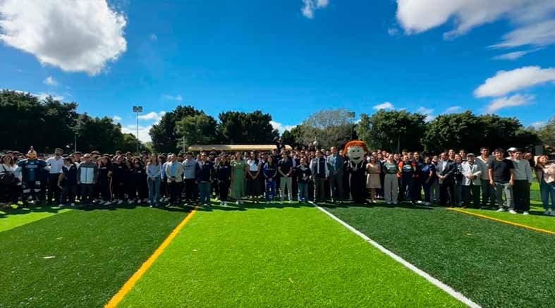 Universidad Marista de Querétaro inaugura la cancha de futbol “Fourvière” 2 Universidad Marista