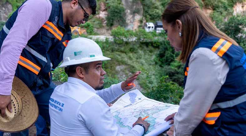 CEI trabaja para liberar carretera afectada por deslaves en San Joaquín 2 CEI