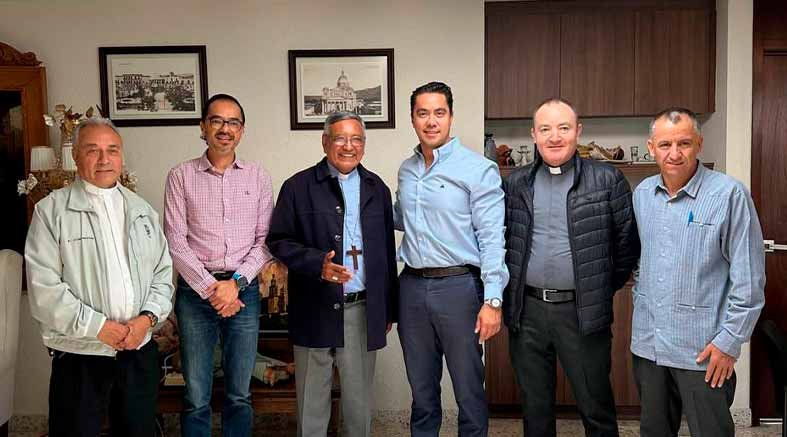 Felifer se reúne con el obispo de la ciudad de Querétaro 2 Felifer