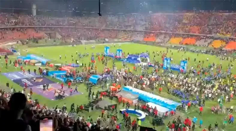 Final de la Copa Colombia en Medellín deja 59 heridos 1 Copa Colombia