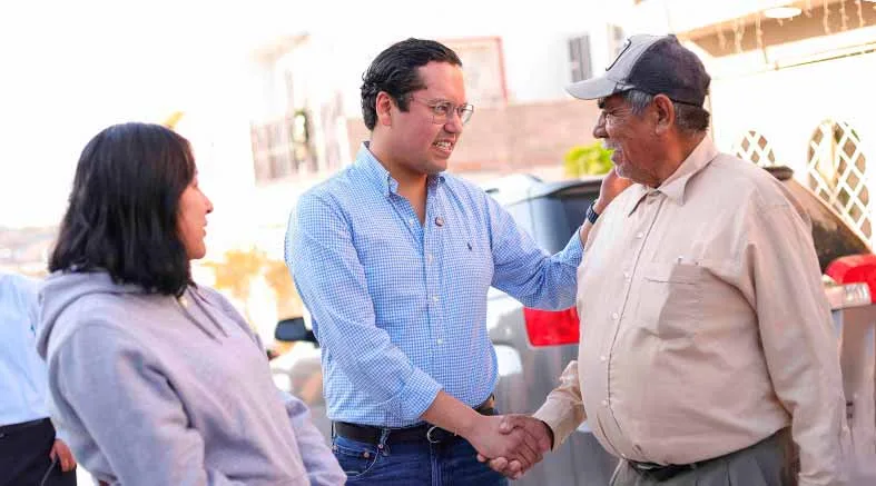 Chepe Guerrero inaugura obras de urbanización en Prados de Balvanera 1 Chepe