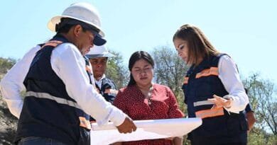 CEI supervisa reconstrucción de puente en Tolimán CEI