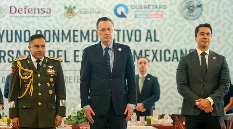 Conmemoran el CXIII Aniversario del Ejército Mexicano 2 CXIII Aniversario