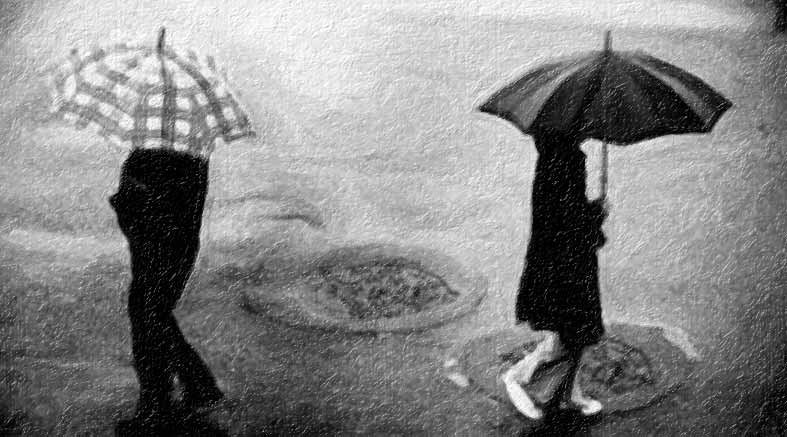 “Como extraños…no”