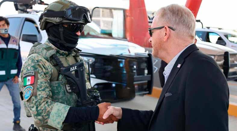 Embajador de EUA reconoce al Gobierno de México y fuerzas de seguridad 1 Embajador