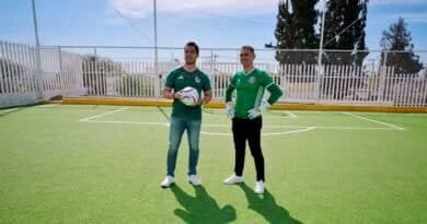 Felifer Macías presenta la rehabilitación de la Unidad Deportiva Jurica Felifer