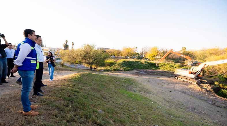 Supervisa Mauricio Kuri obras de control pluvial 3 control pluvial