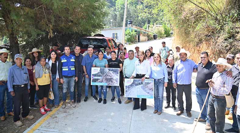 CEI constata obras de reconstrucción de caminos en Pinal de Amoles 2 CEI