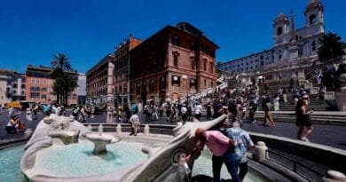 Italia enfrenta su primera ola de calor del año: cinco ciudades en alerta roja Italia
