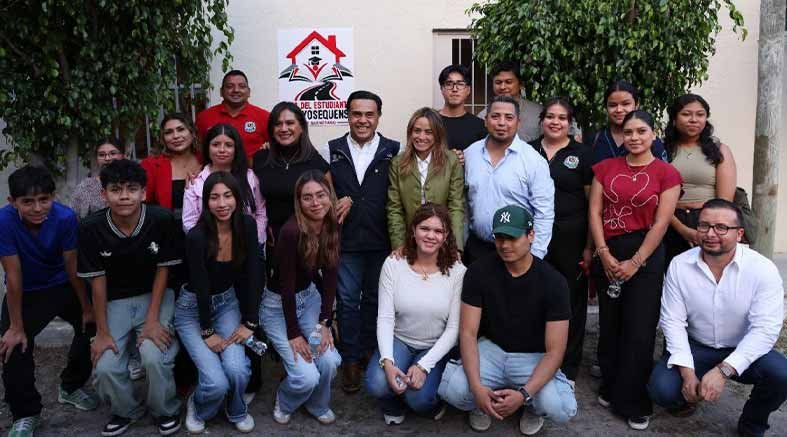 Luis Nava asiste a inauguración de Casa del Estudiante 1 Luis Nava