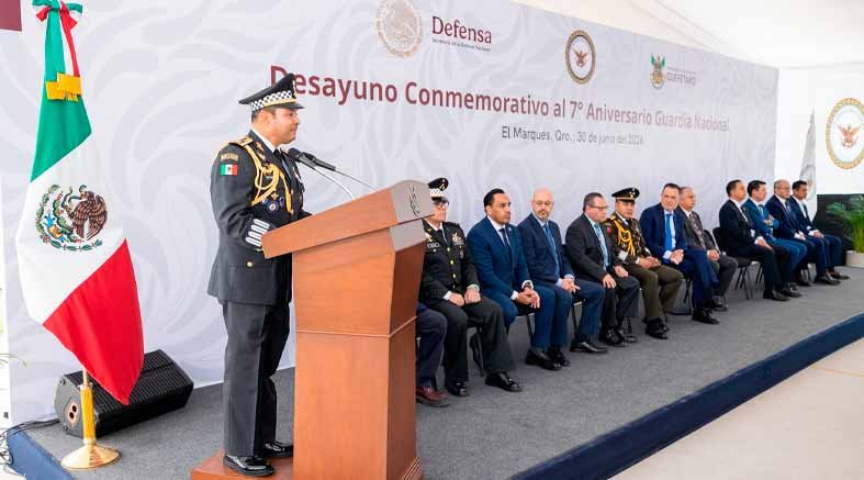 Gobernador reconoce la contribución de la GN en la defensa de Querétaro 1 Gobernador