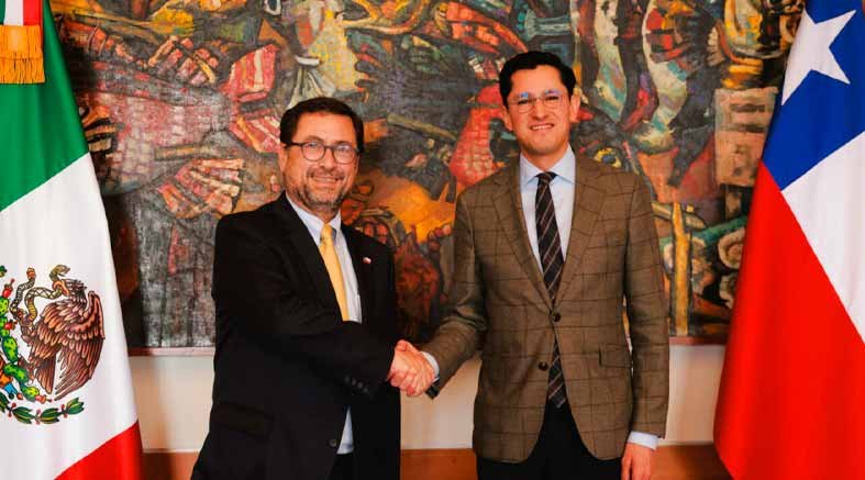 Cancilleres de México y Chile celebran la Alianza del Pacífico 1 Cancilleres