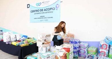 Centros de Acopio del SEDIF reciben cinco toneladas de ayuda Centros