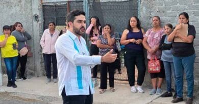 Dorantes presenta avance de sus gestiones en favor de asentamientos irregulares Dorantes