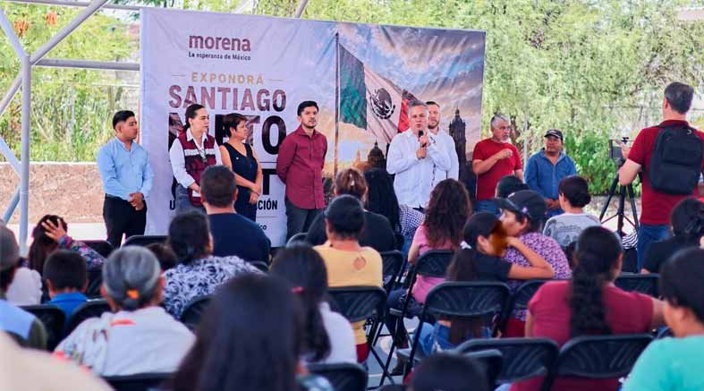 Santiago Nieto se compromete a gestionar infraestructura para Tolimán 1 Santiago Nieto se