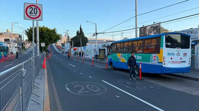 Sistema Qrobus en El Cerrito regresa a su trayecto habitual 1 Sistema
