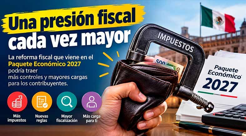 La reforma fiscal que viene dentro del Paquete Económico 2027 1 La reforma