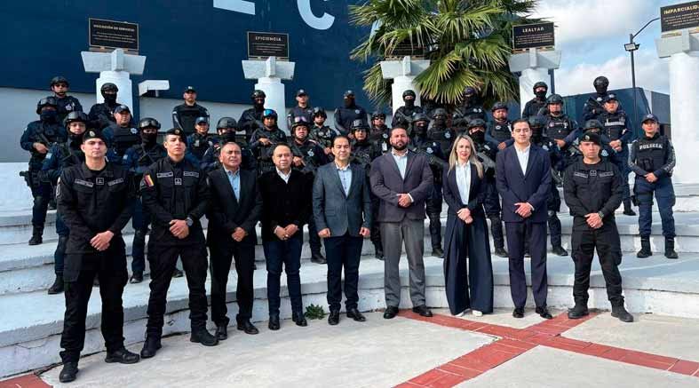 Policía de Colombia imparte curso de especialización en el CECAFIS 1 Policía