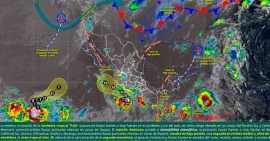Tormenta tropical ‘Polo’ podría convertirse en huracán categoría 3 Tormenta