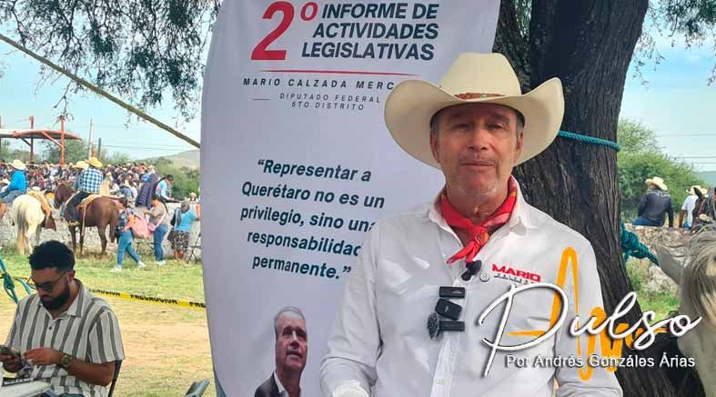 "Soy aliancista y buscaré por el PRI la gubernatura de Querétaro": Dip. Mario Calzada. 1 aliancista