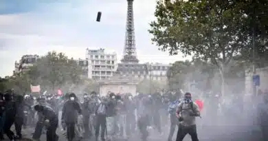 Francia autoriza el uso de granadas aturdidoras en las manifestaciones Francia